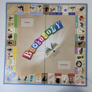 Bookopoly Replacement Game Board Only Nerd Reading Fun Party Craft Piece